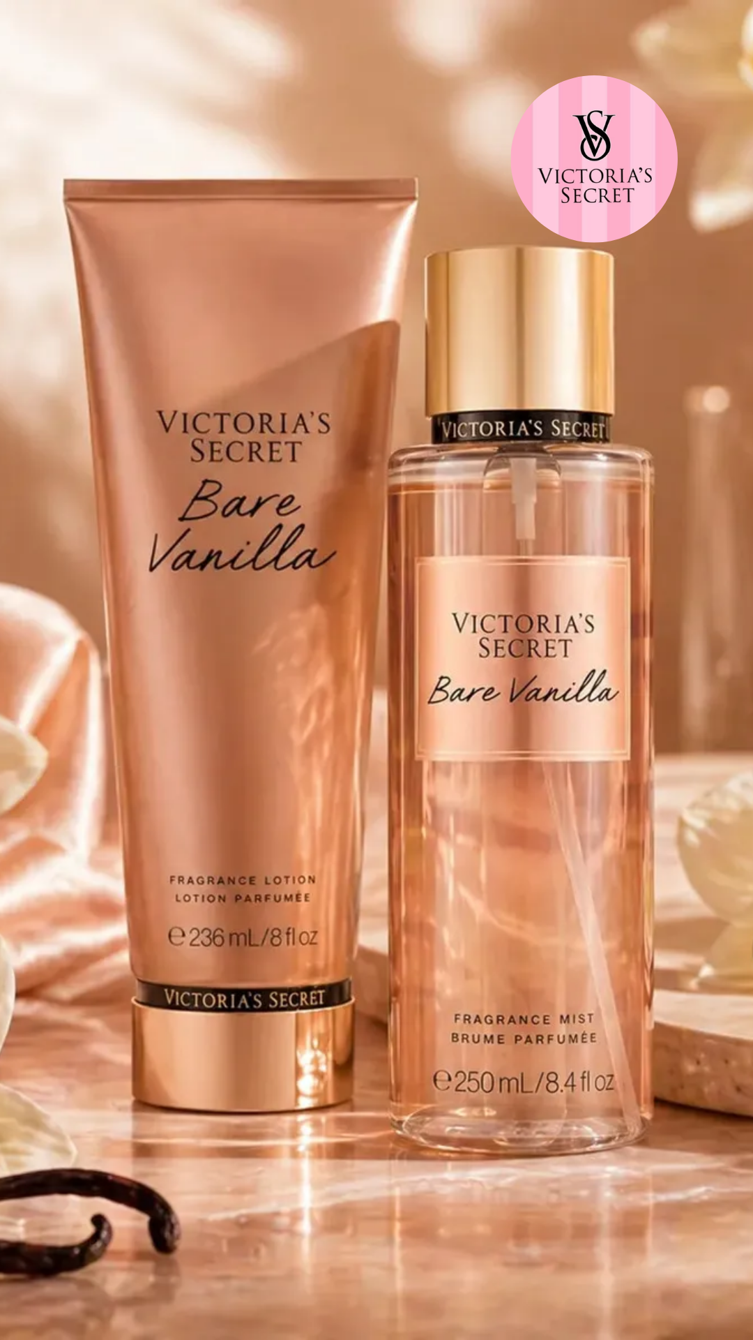 VICTORIA'S SECRETE BARE VANILLA