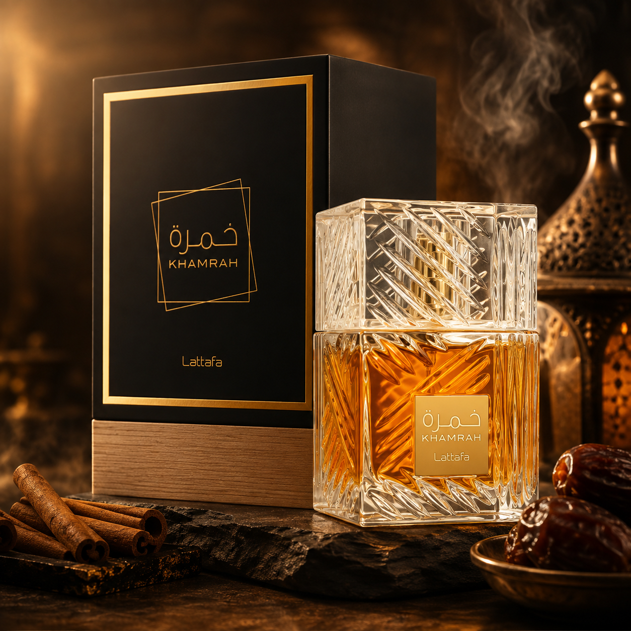 Lattafa Khamrah Unissex Eau de Parfum 100ml