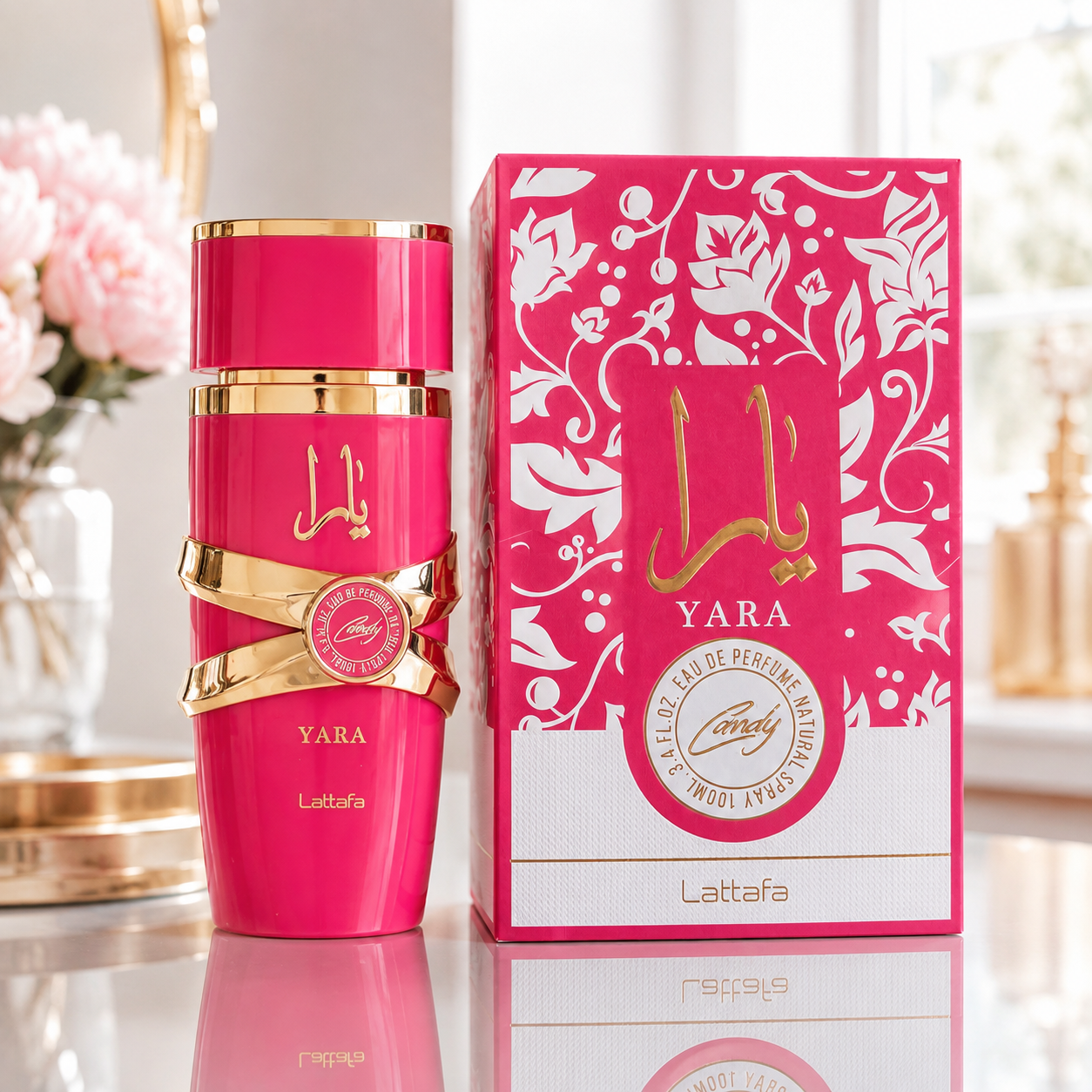 Lattafa Yara Candy Feminino Eau de Parfum 100ml
