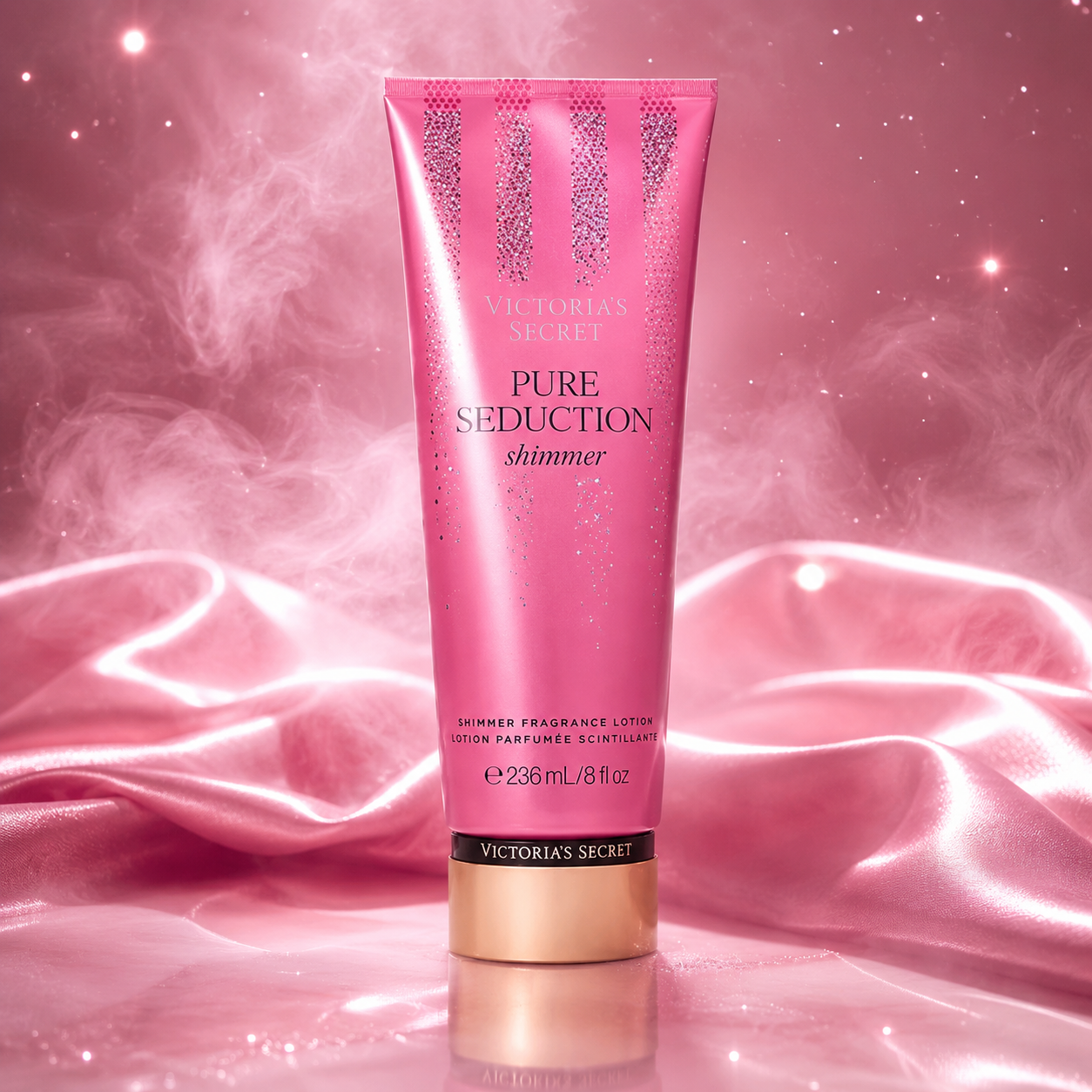 Victoria's Secret Pure Seduction Shimmer Feminino Creme Hidratante Corporal 236ml