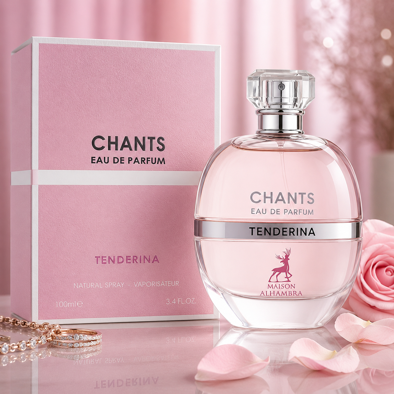 Maison Alhambra Chants Feminino Eau de Parfum 100ml - Imagem 5