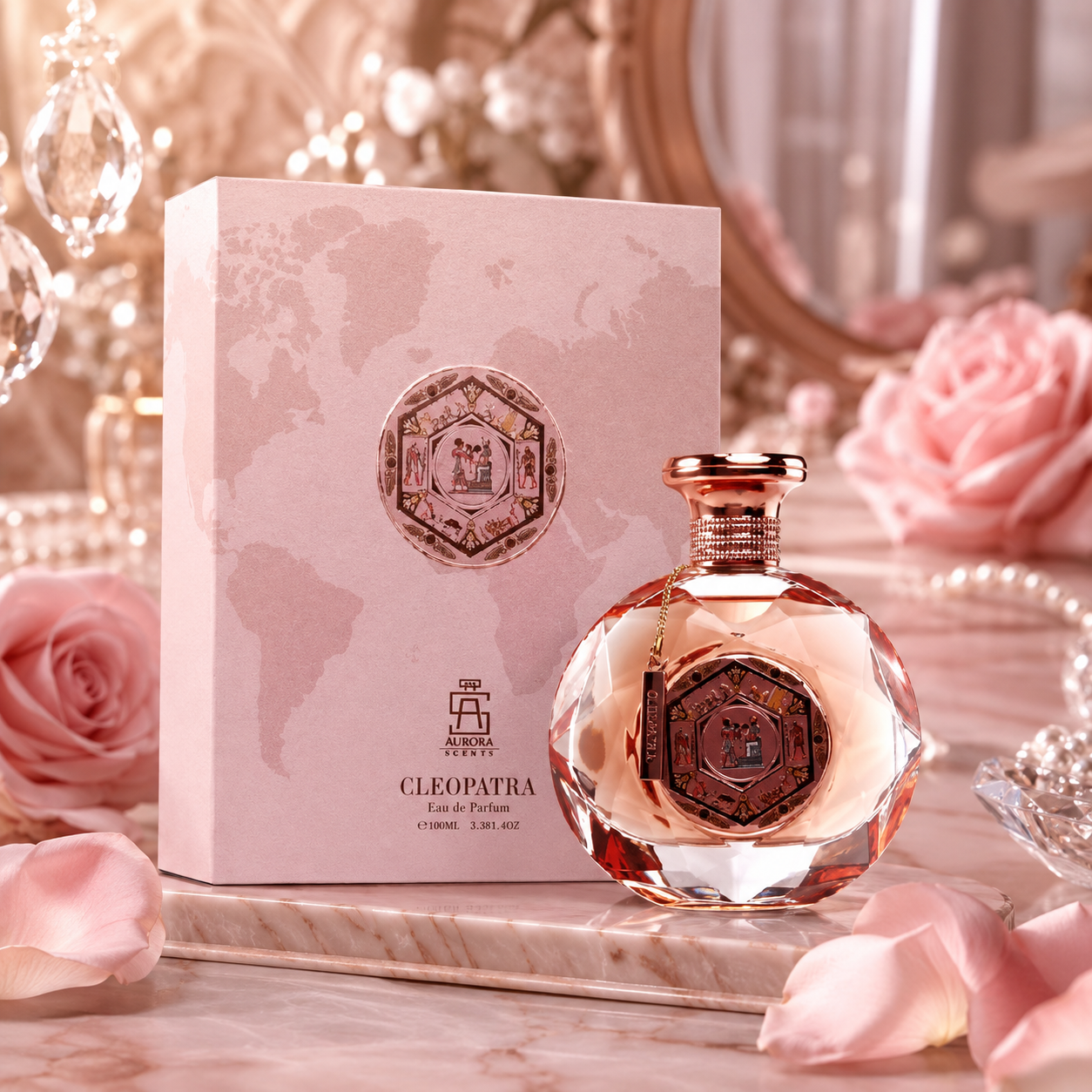 Aurora Scents Cleopatra Feminino Eau de Parfum 100ml - Imagem 4