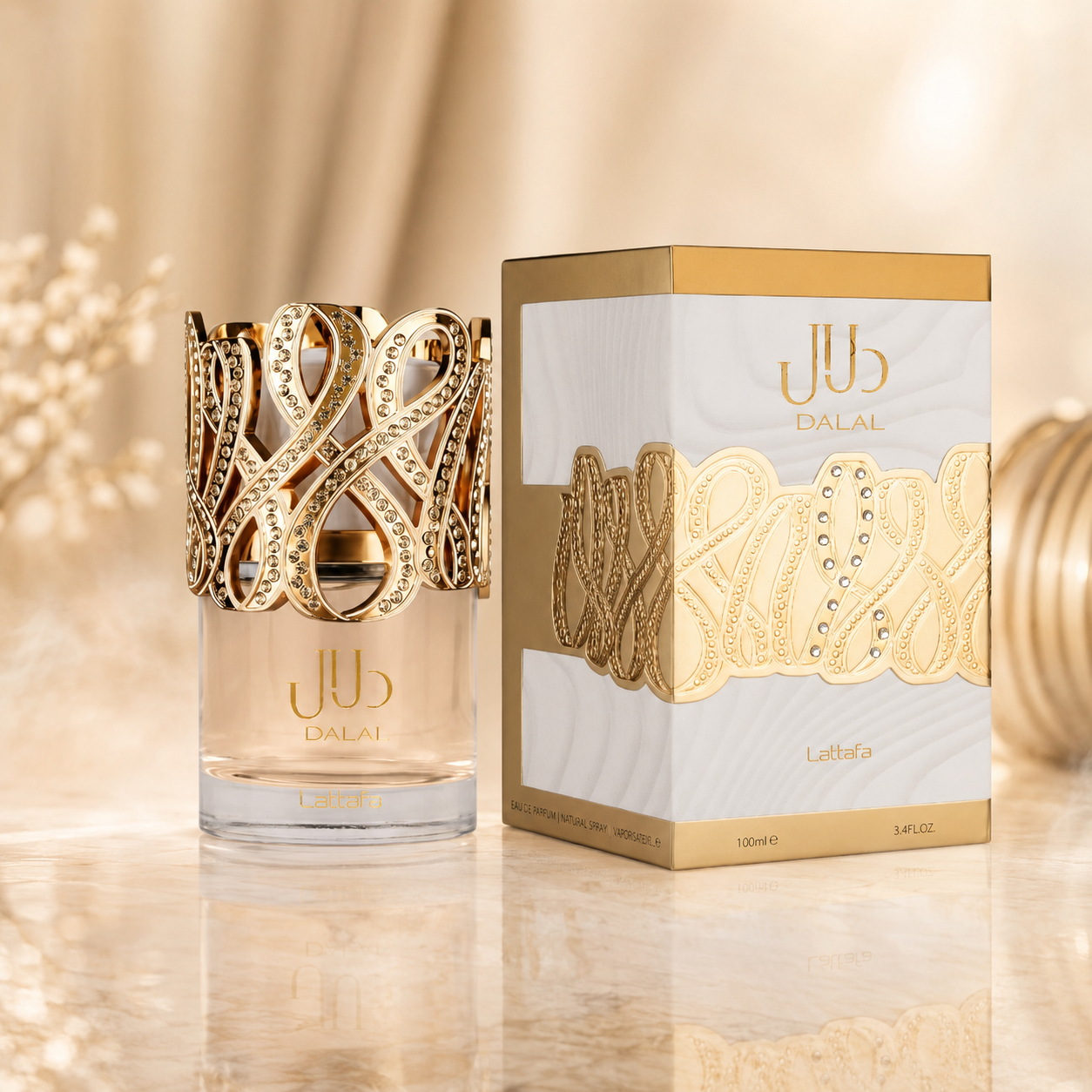 Lattafa Dalal Feminino Eau de Parfum 100ml
