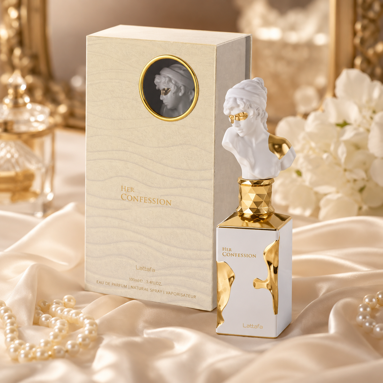 Lattafa Her Confession Feminino Eau de Parfum 100ml - Imagem 5