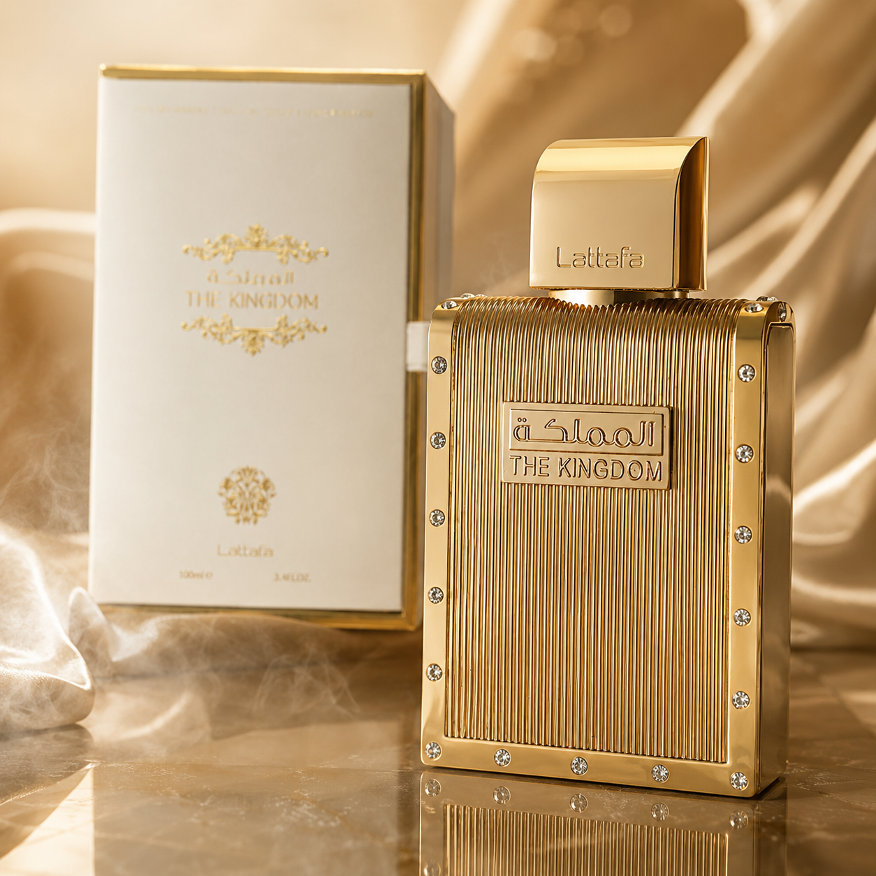 Lattafa The Kingdom Masculino Eau de Parfum 100ml