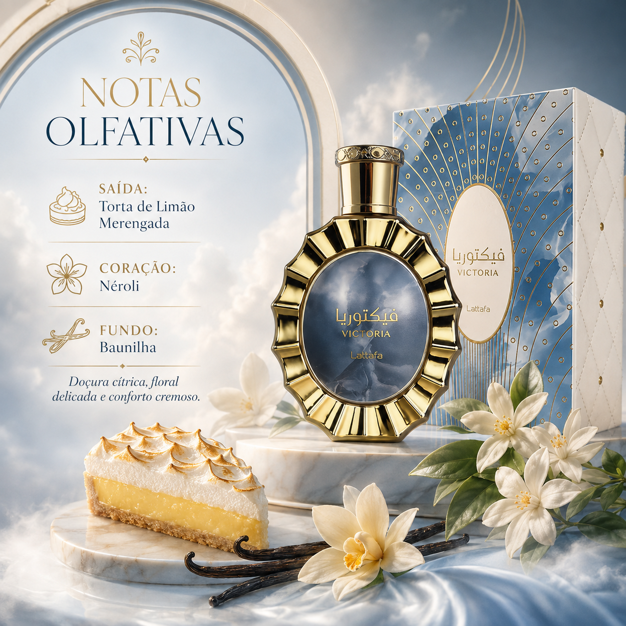 Lattafa Victoria Feminino Eau de Parfum 100ml - Imagem 3