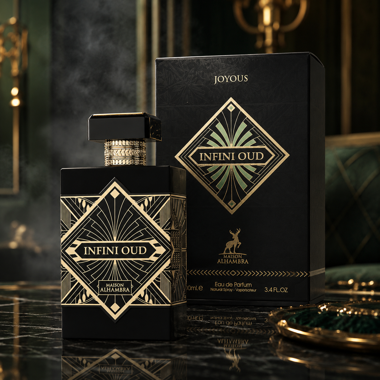 Lattafa Oud For Glory Masculino Eau de Parfum 100ml