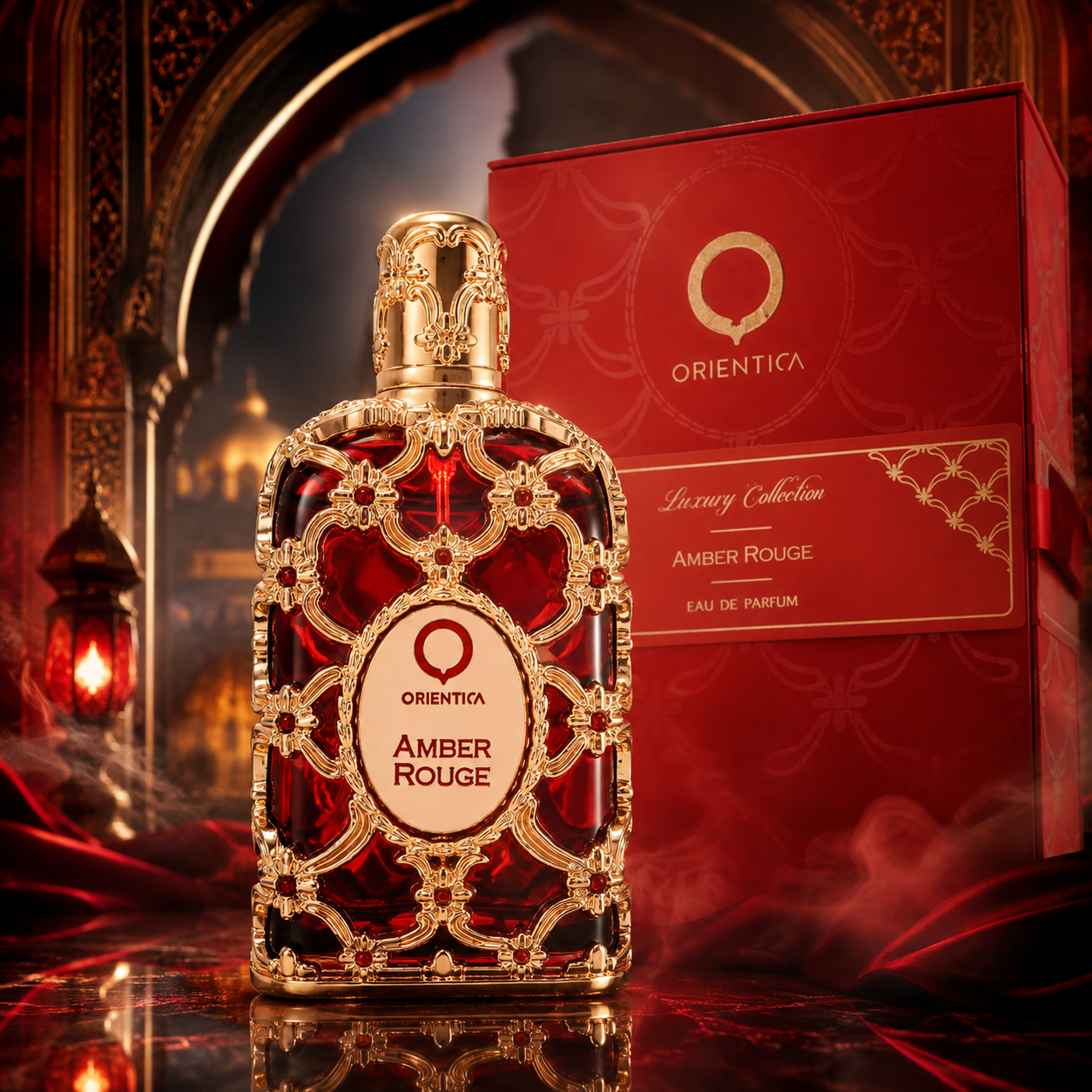 Orientica Amber Rouge Feminino Eau de Parfum (EDP) 80ml