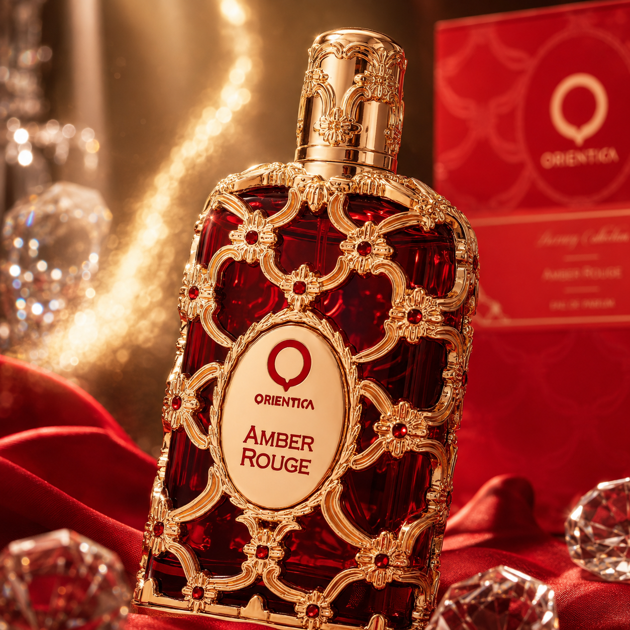 Orientica Rouge Amber Feminino Eau de Parfum 80ml - Imagem 3