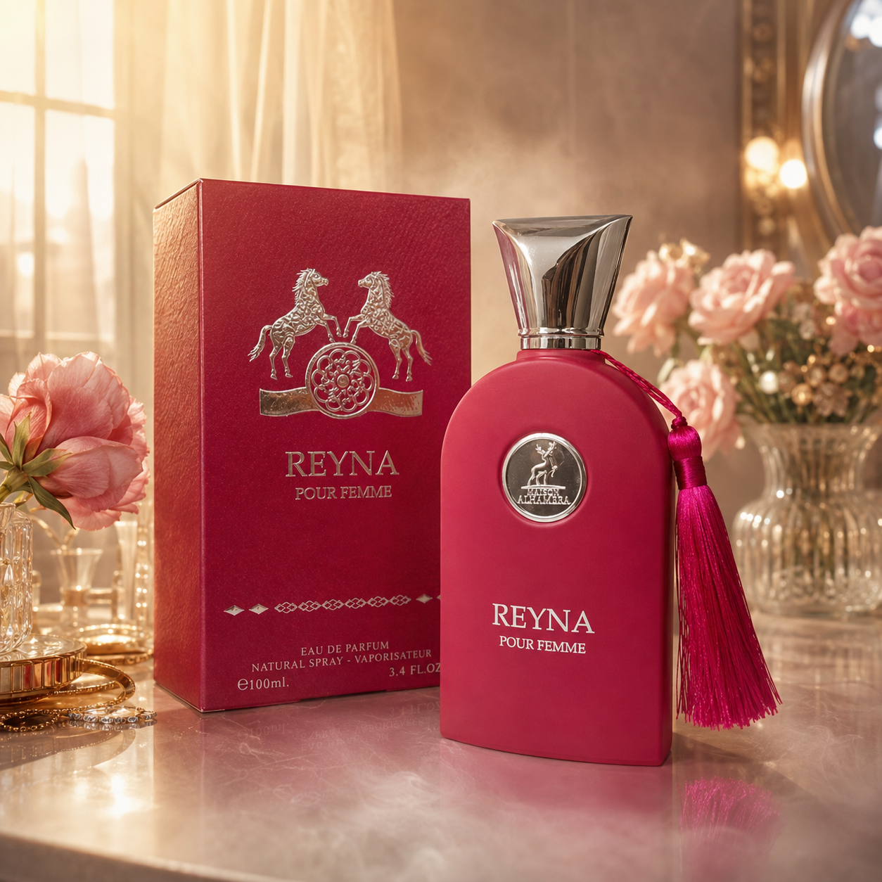Maison Alhambra Reyna Feminino Eau de Parfum 100ml - Imagem 3