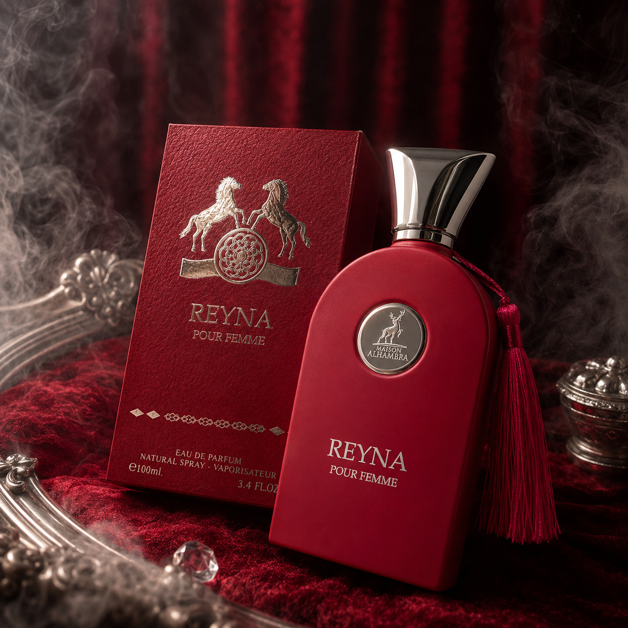 Maison Alhambra Reyna Feminino Eau de Parfum 100ml - Imagem 4