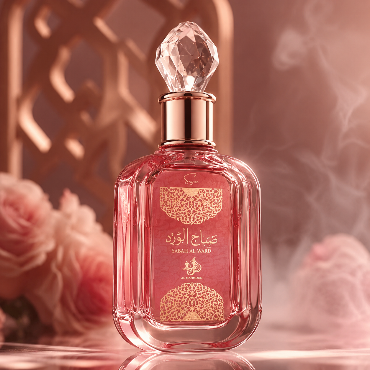 Al Wataniah Sabah Al Ward Sugar Feminino Eau de Parfum 100ml - Imagem 3