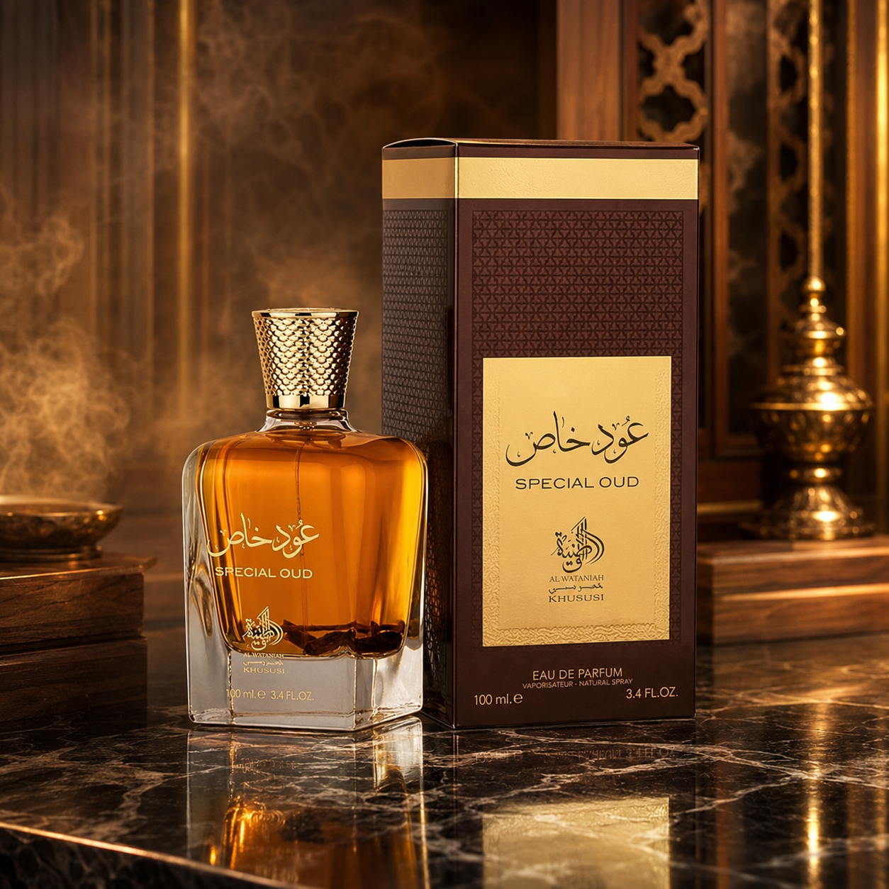 Al Wataniah Special Oud Masculino Eau de Parfum 100ml
